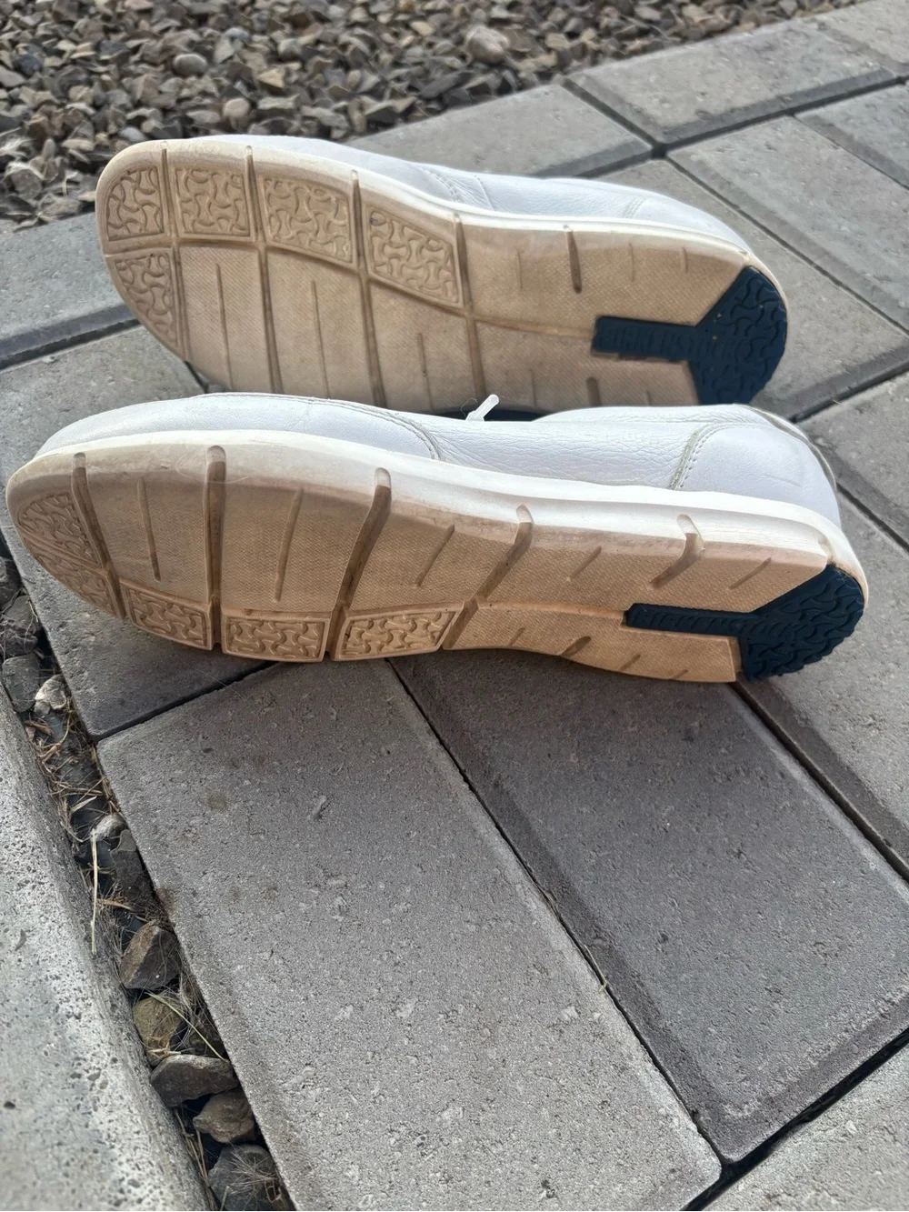 Birkenstock Bend Low Top White Pebbled Leather Lace Up Sneakers Size 39
